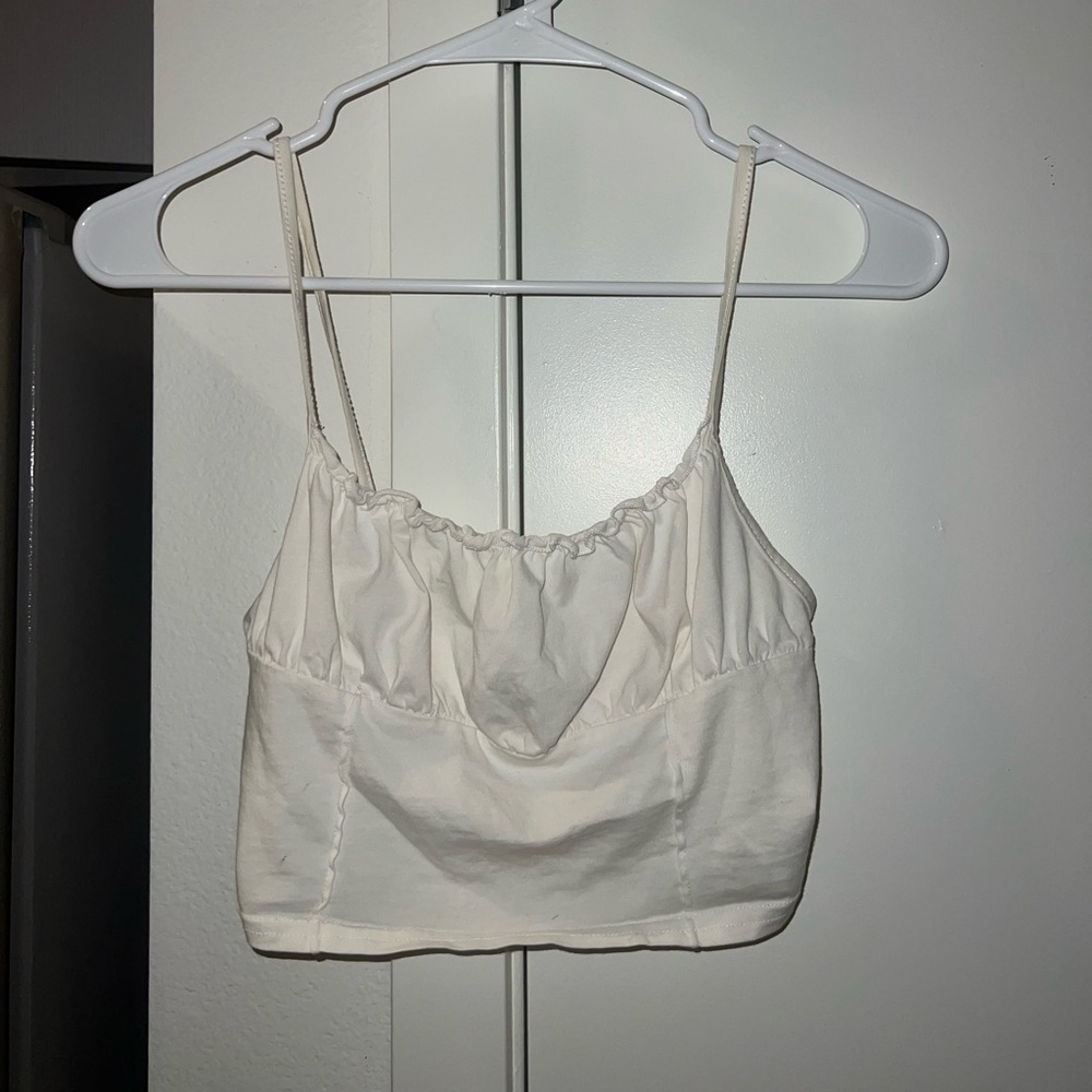 Princess Polly Crop Top White
